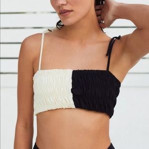 Touché Talla Smocked Bikini Top